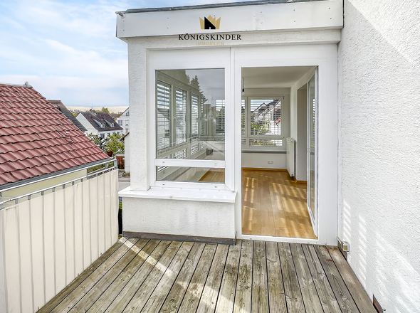 Balkon Wohnung Obergeschoss