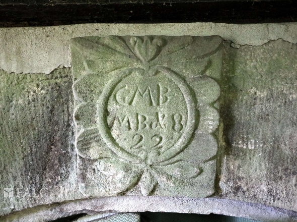 Inschrifft Gewölbekeller