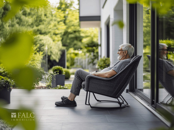 Sommerabend auf der Terrasse