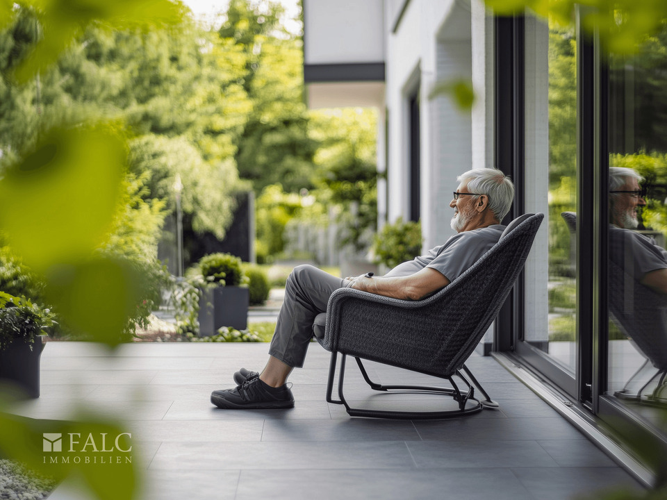 Sommerabend auf der Terrasse