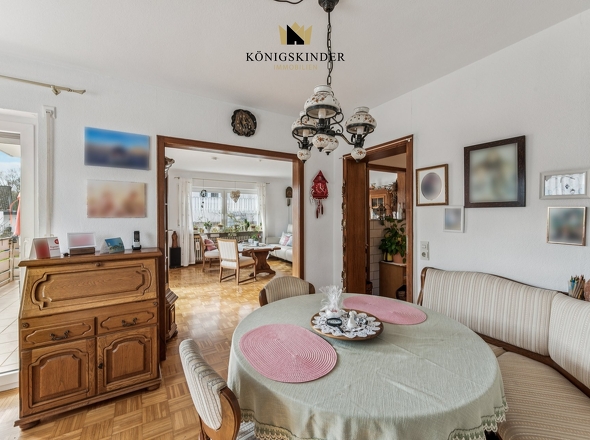 Essbereich, Ausgang Balkon