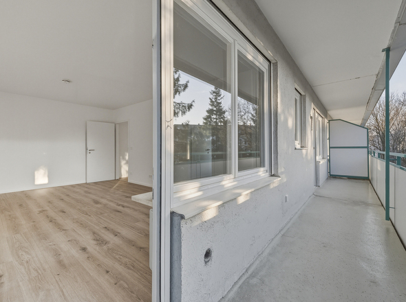 Perspektivbild Balkon