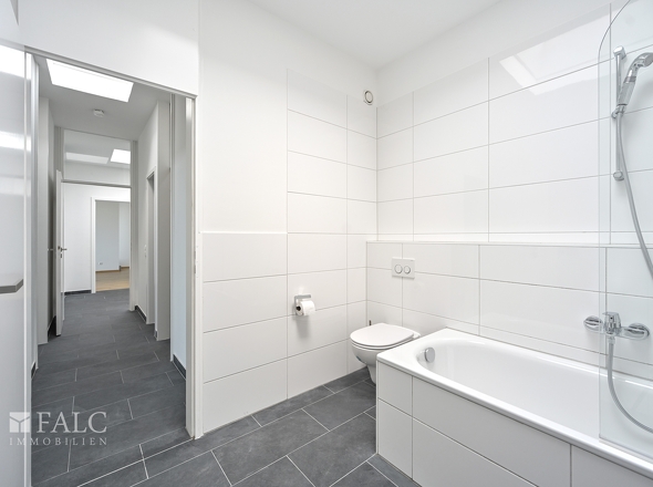 Badezimmer Blick Diele