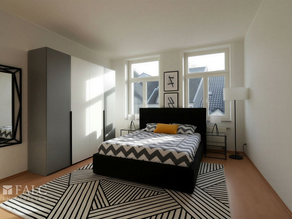 Großes Schlafzimmer (Beispieleinrichtung)