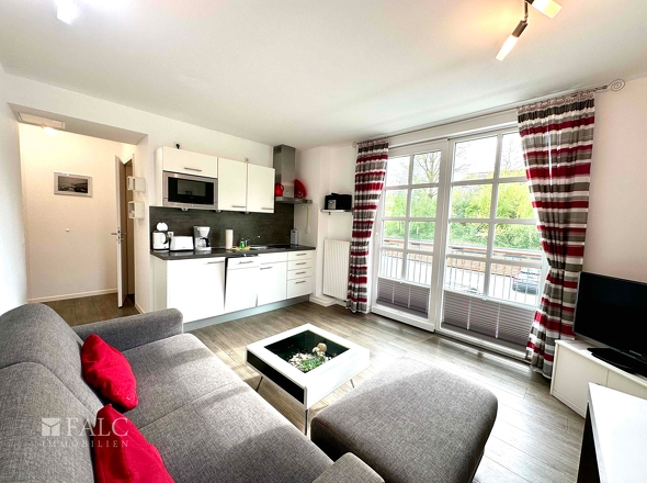 Wohnbereich mit Küche