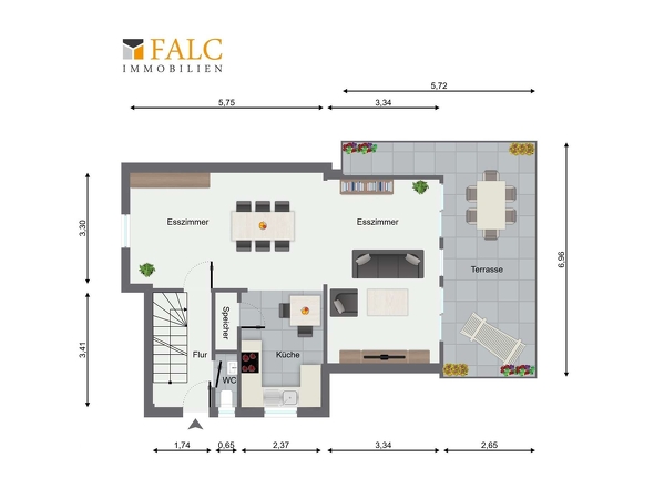 Grundriss Erdgeschoss