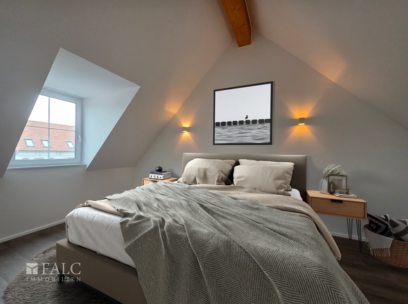 Schlafzimmer (virt. möbliert)