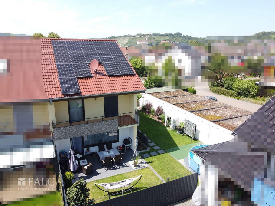 Rückansicht Wohnhaus