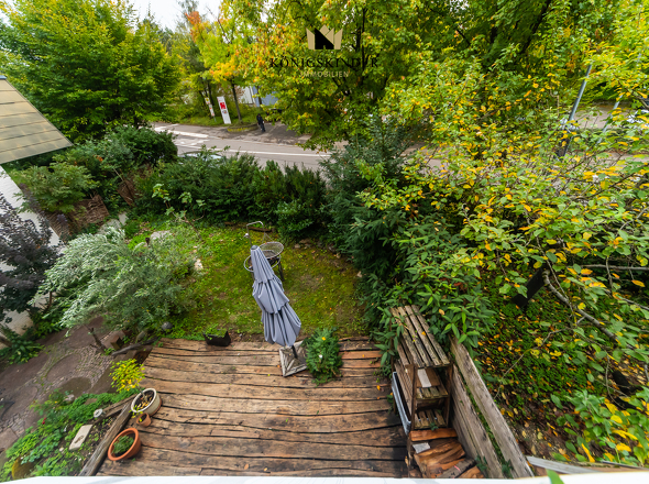 Blick auf den Garten