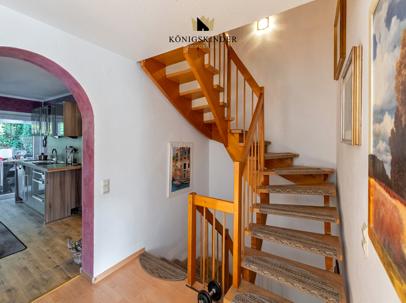 Treppenaufgang ins DG