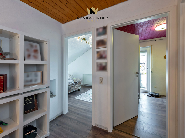 Blick Richtung Schlafzimmer