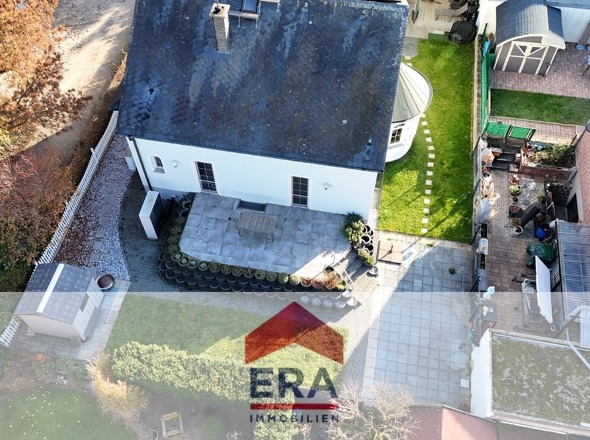 Hausansicht - Drohnenaufnahme