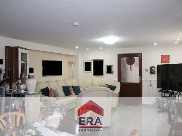 Wohn- und Essbereich EG-Wohnung im Nebengebäude