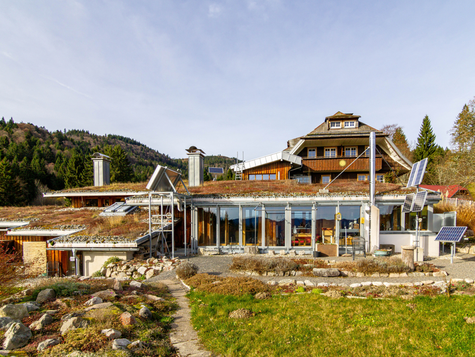 Das Haus von vorne