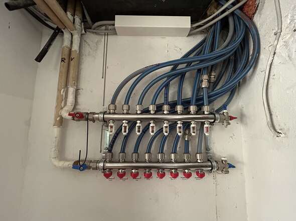 Steuerung Fußbodenheizung