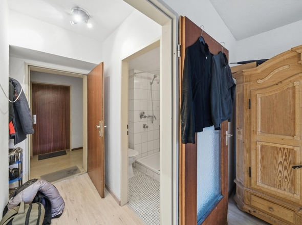 Eingangsbereich und Garderobe