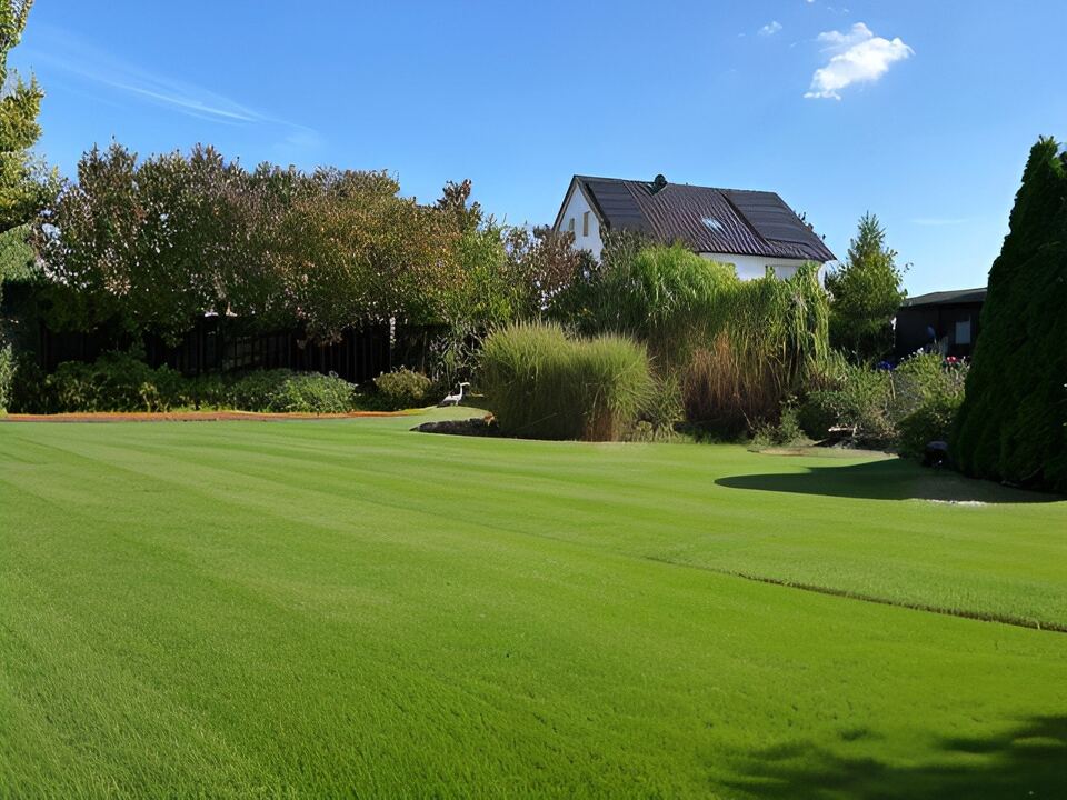 großzügiger Garten