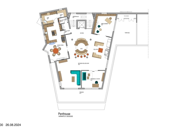 742- PENTHOUSE mit Whg 2.OG 294 m²- VARIANTE 6 - 26.08.25-1