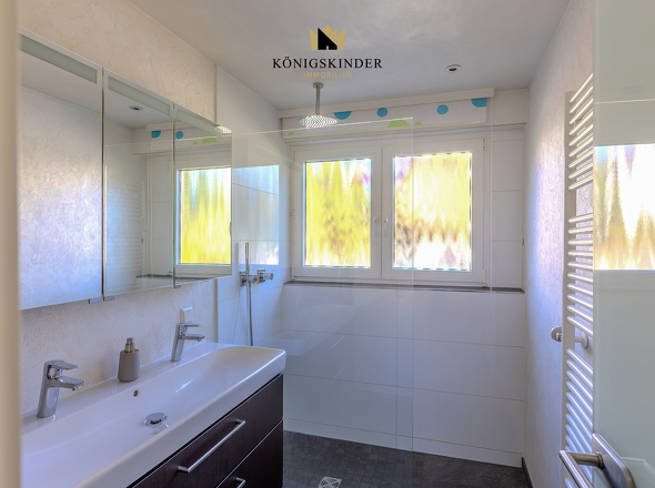 Duschbad mit Fußbodenheizung