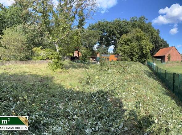 Bauplatz innerhalb der Baugrenzen