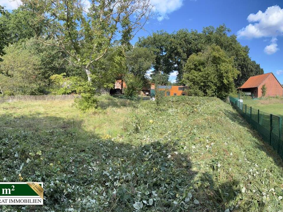 Bauplatz innerhalb der Baugrenzen