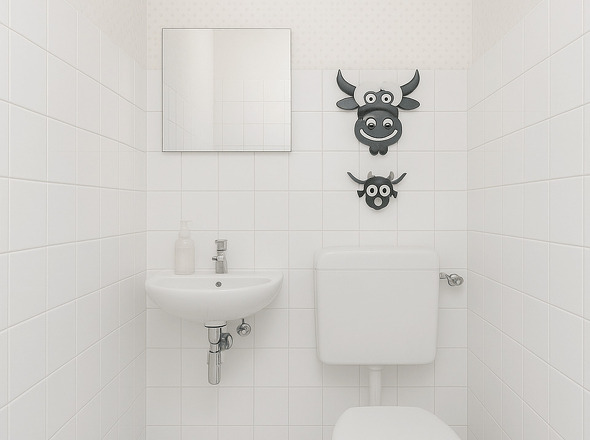 WC Weiß Gestrichen Vorschlag