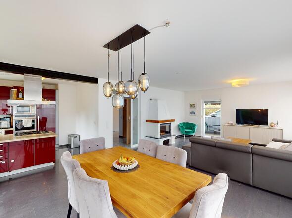 offener Wohn-/Essbereich