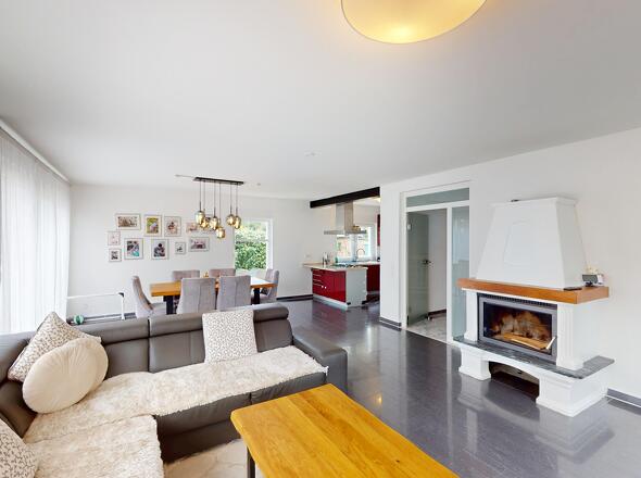 offener Wohn-/Essbereich