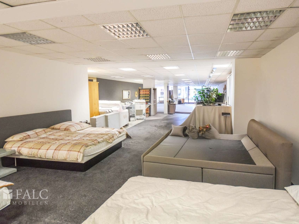 Verkaufsfläche hinten