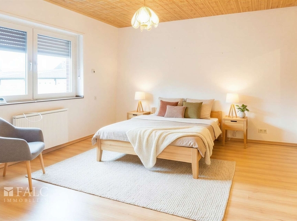 Schlafzimmer - Einrichtungsbeispiel