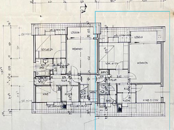 Dachgeschoss Grundriss 