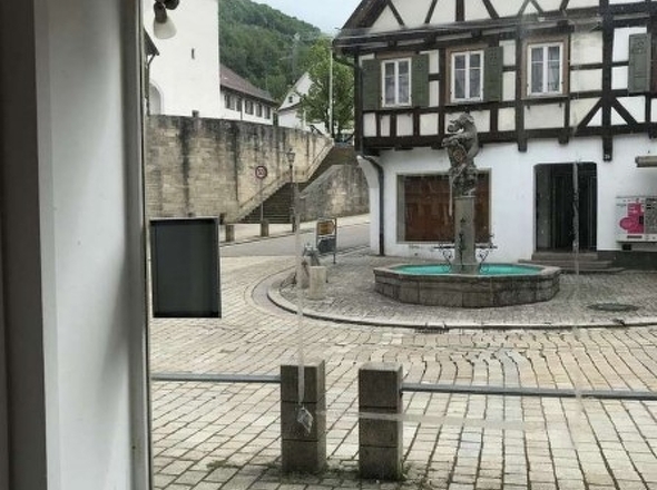 Ausblick Laden links