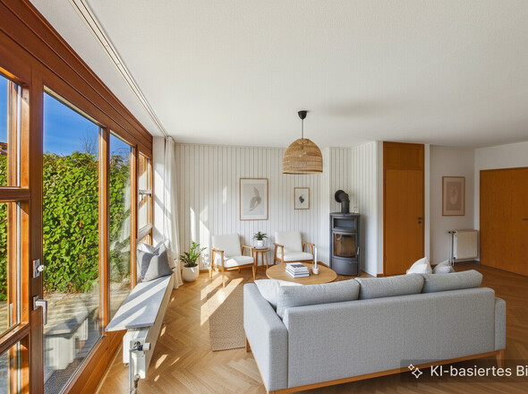 KI Basiert: Wohnzimmer