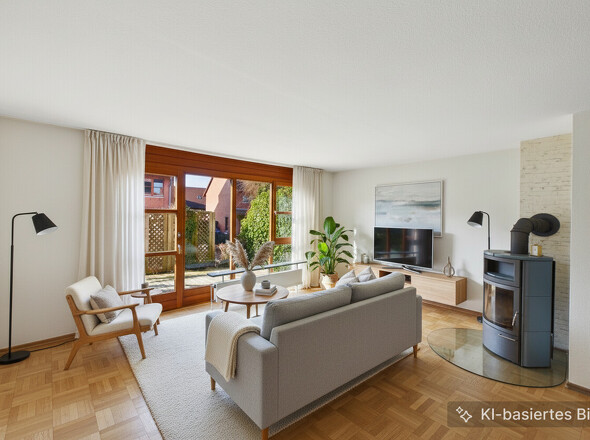 KI Basiert: Wohnzimmer