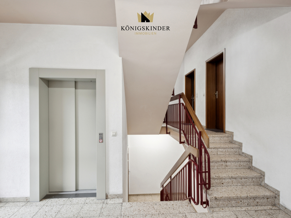 Komfortabel dank Aufzug