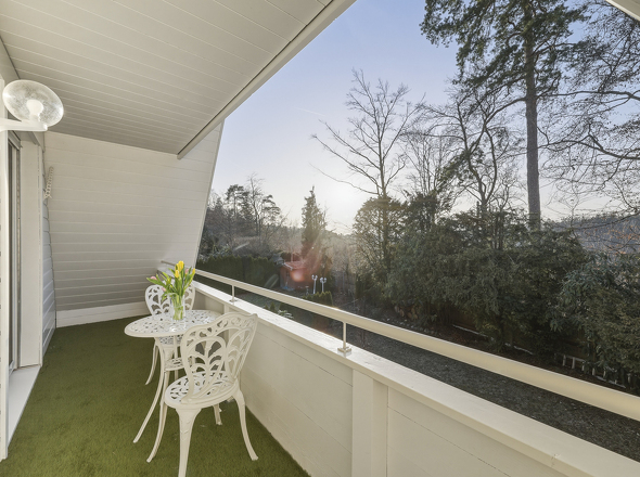 Balkon mit Ausblick
