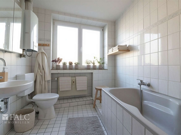 Badezimmer (Beispieleinrichtung)