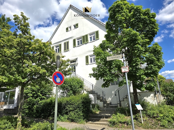 Vorderansicht vom Haus