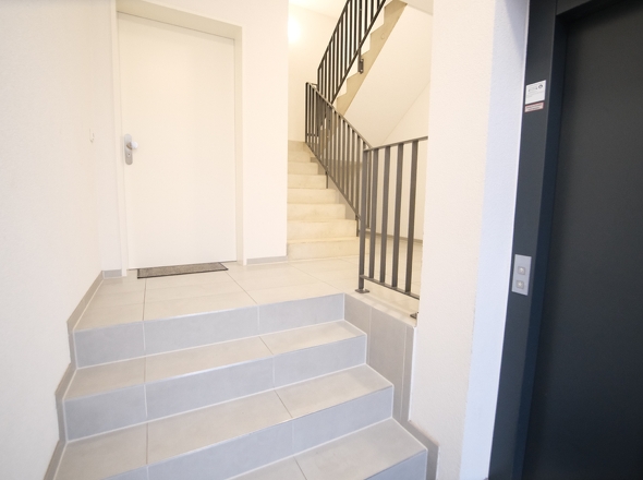 gepflegtes Treppenhaus