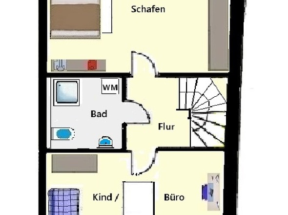 Grundriss Dachgeschoss