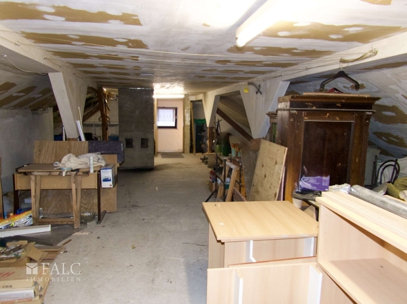 Gedämmter Dachboden