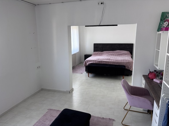 Schlafen und Ankleide