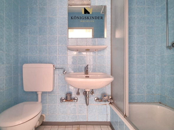 Gästebad mit Dusche / WC