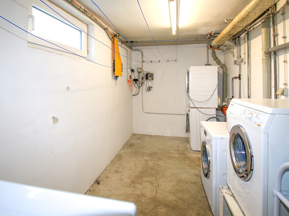 Waschraum im Keller
