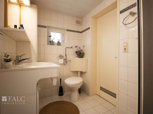 Badezimmer der Ferienwohnung
