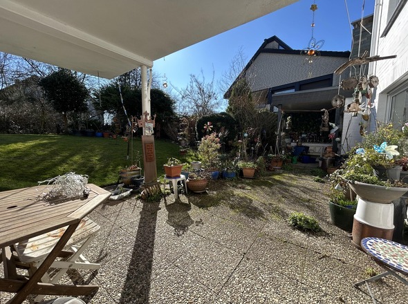 Südterrasse für den Sommer