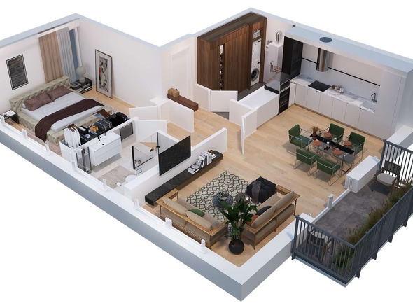 Haus 17 Obergeschoss