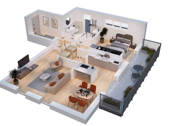 Haus 17 Obergeschoss