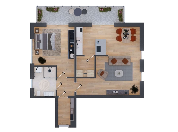 Haus 17 Obergeschoss