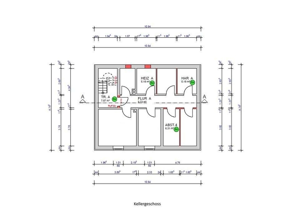Haus 17 Kellergeschoss